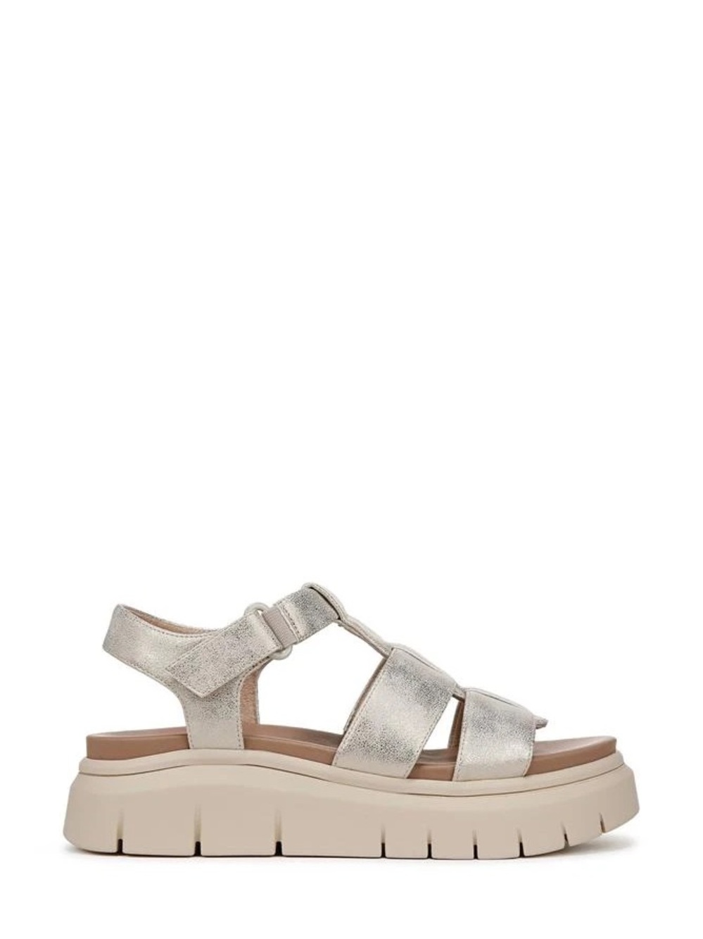 SOUL Naturalizer Gold faux leather Pippa Platform Sandal NWT - Picture 5 of 8